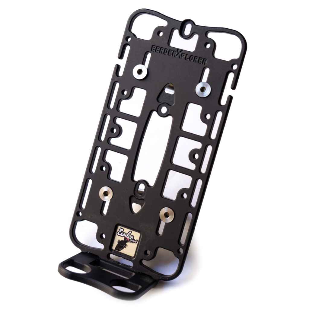 EERDER METAAL* utility platform MK6 (black) - BLUE LUG