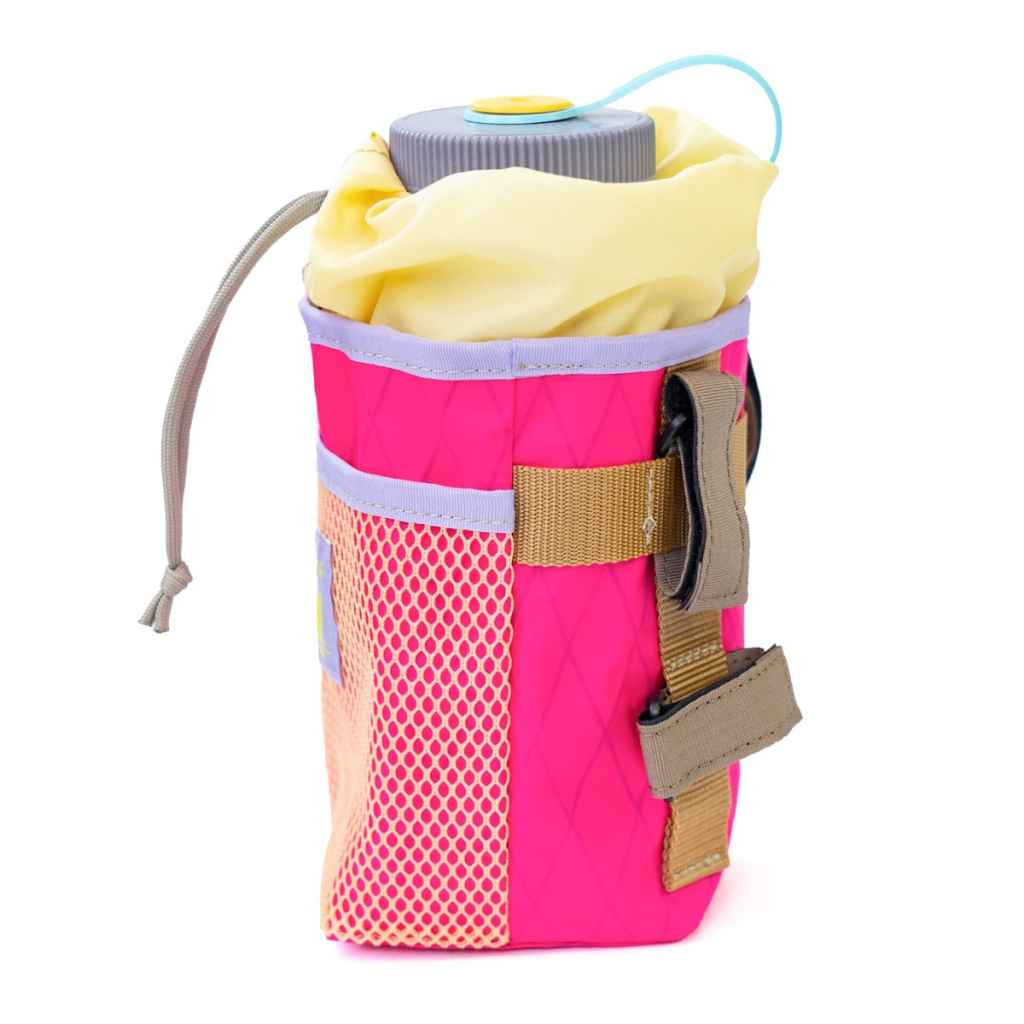 BLUE LUG* stem pouch (x-pac pink/mesh beige) - BLUE LUG
