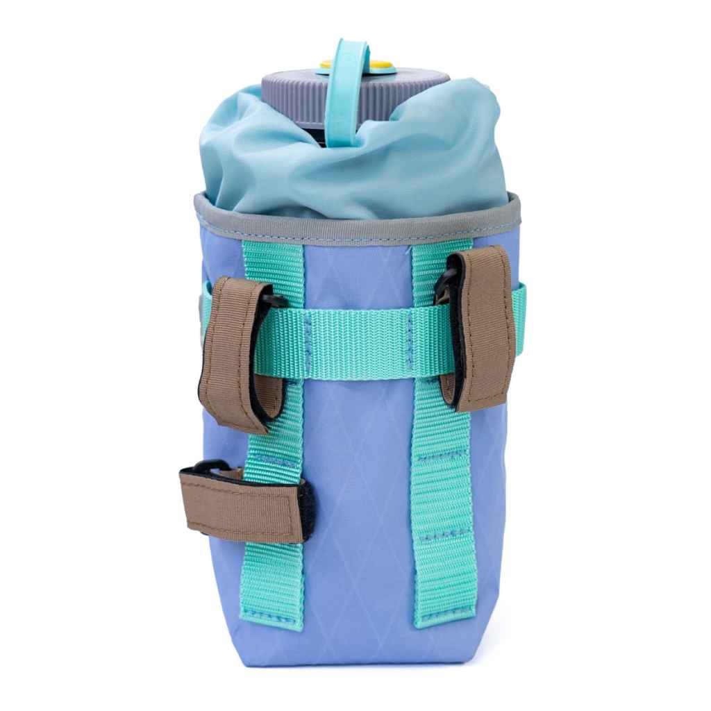 BLUE LUG stem pouch(x-pac blueberry/mesh grey) | CYCLE&LIFE