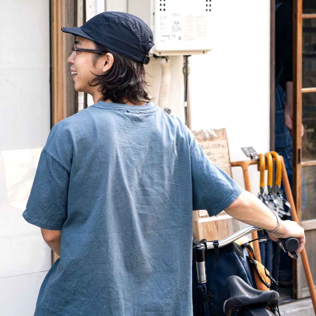 BLUE LUG* bicycle duckbill cap (black) - BLUE LUG ONLINE STORE