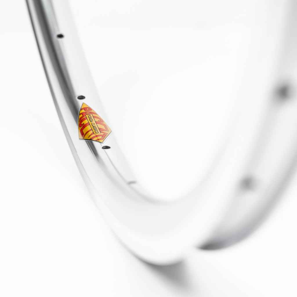 PACENTI* forza classico asymmetrical rim (silver) - BLUE LUG