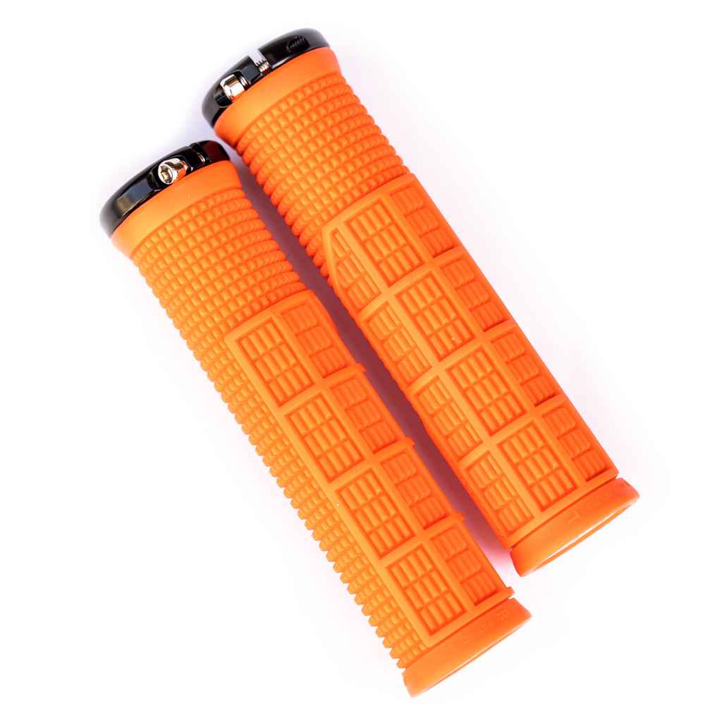 LIZARD SKINS* machine lock-on grip (orange) - BLUE LUG