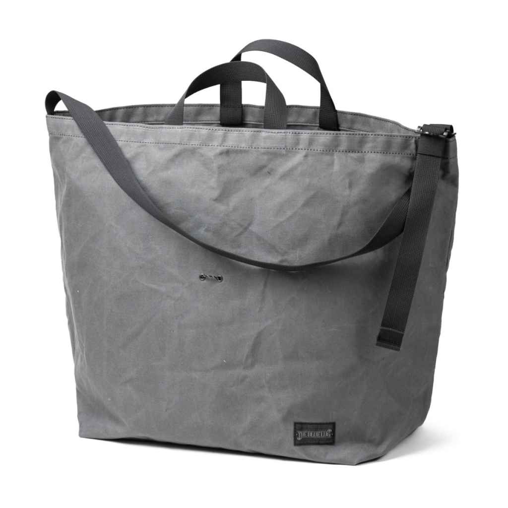BLUE LUG* 137 tote bag (wax grey) - BLUE LUG ONLINE STORE