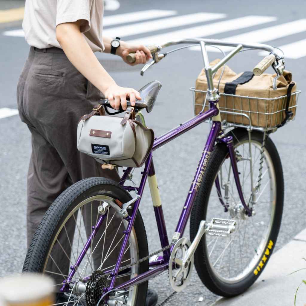 Rivendell Sackville Banana Sax Saddle / Handlebar Bag: Olive