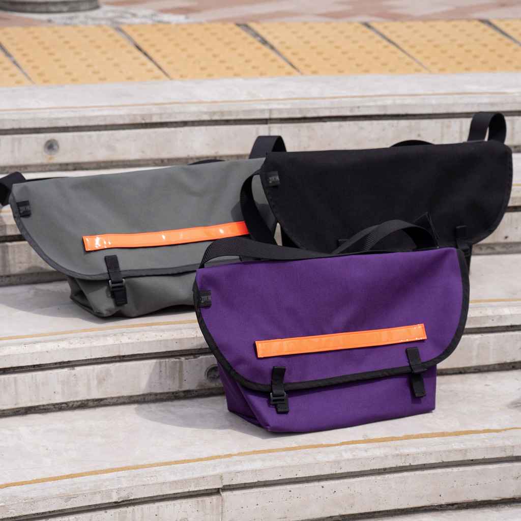 BLUE LUG* the messenger bag half (brown) - BLUE LUG ONLINE STORE