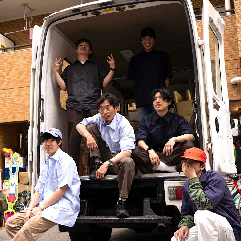 KOTO BLUESHARKS ラグビーシャツ4XO(ラグパンおまけ付き) BLUE LUG* box cut mechanic short sleeve shirt (gray) - BLUE