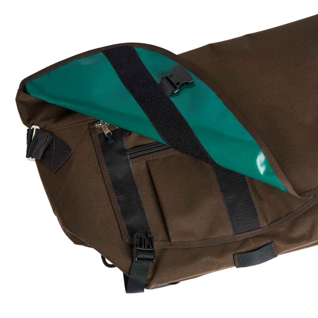 BAGABOO* standard messenger bag BL special (brown/deep geen