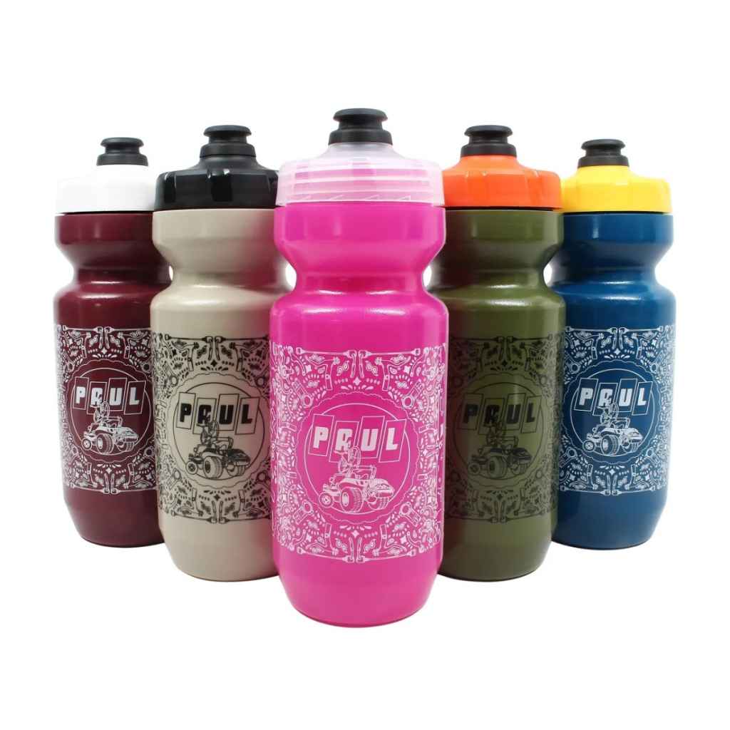 PAUL* bandanna water bottle 22oz (dark teal) - BLUE LUG ONLINE STORE