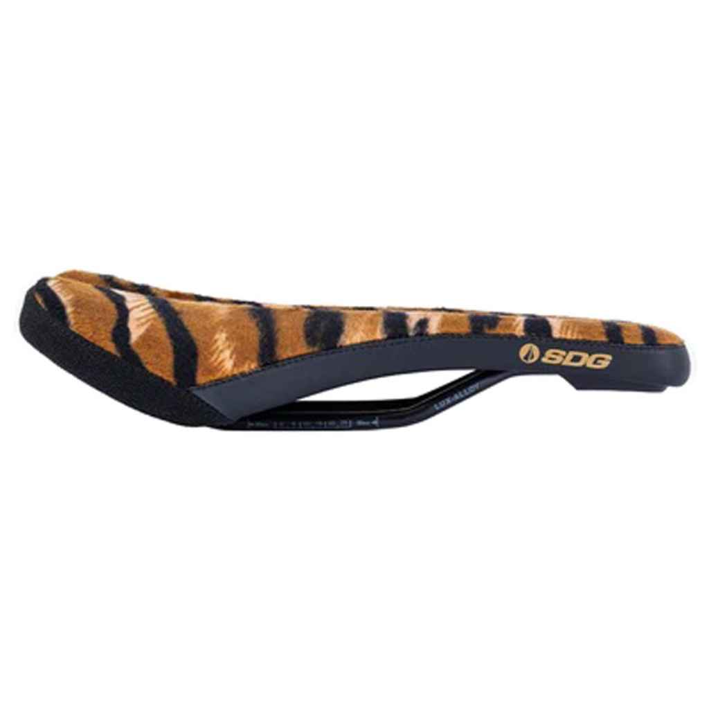 SDG* bel-air V3 animal throwback saddle (tiger) - BLUE LUG