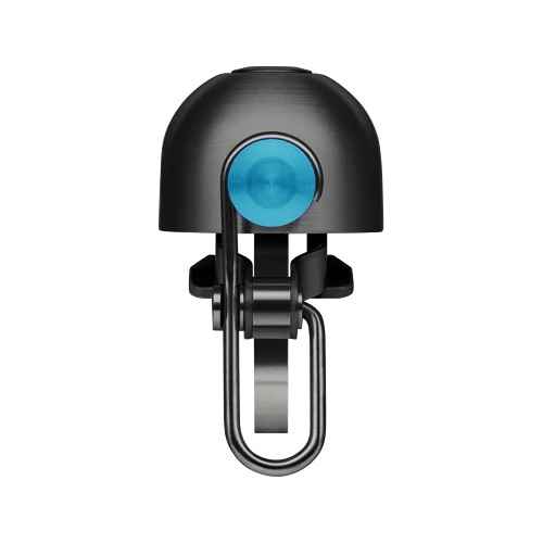 SPURCYCLE* original bell (black/turqoise) - BLUE LUG ONLINE