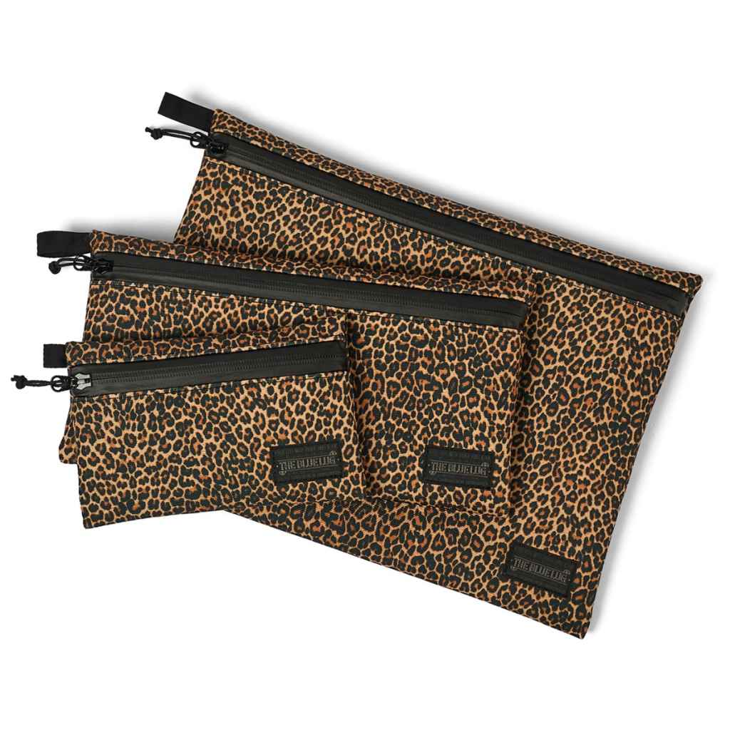 BLUE LUG* dry pouch (leopard/black) - BLUE LUG ONLINE STORE