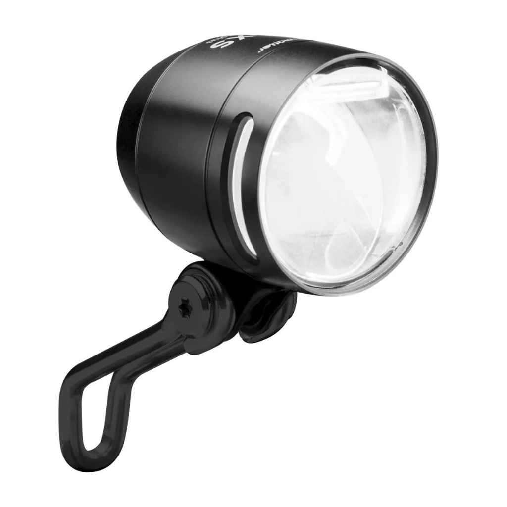 BUSCH+MULLER* lumotec iq-xs dynamo light (black) - BLUE LUG ONLINE
