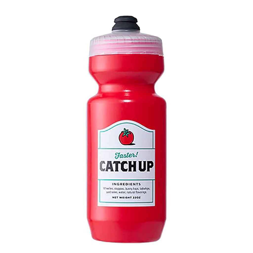 ザッカサッカ☆SDGsなUPサイクルボトルランプ① SPURCYCLE* catch up water bottle (red) - BLUE LUG ONLINE STORE