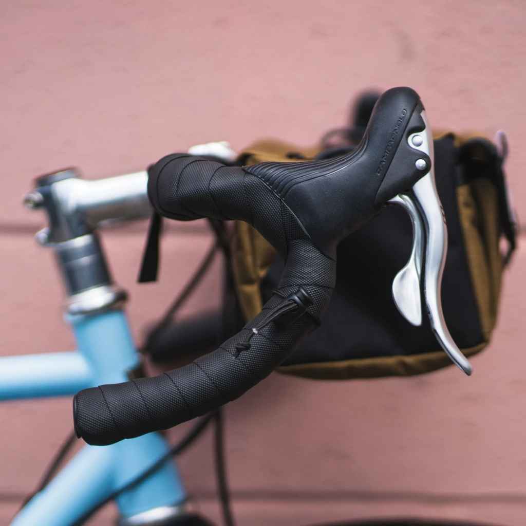 VELO ORANGE* diamond handlebar tape (black) - BLUE LUG ONLINE STORE
