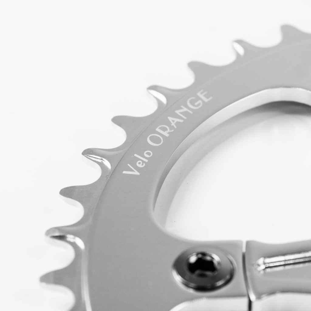 納得できる割引 single ORANGE* VELO ring LUG BLUE - wide) (narrow crankset パーツ