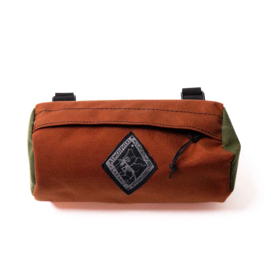 ATMOSPHERE MOUNTAIN WORKS* handlebar tube bag (SMALL/brown/olive