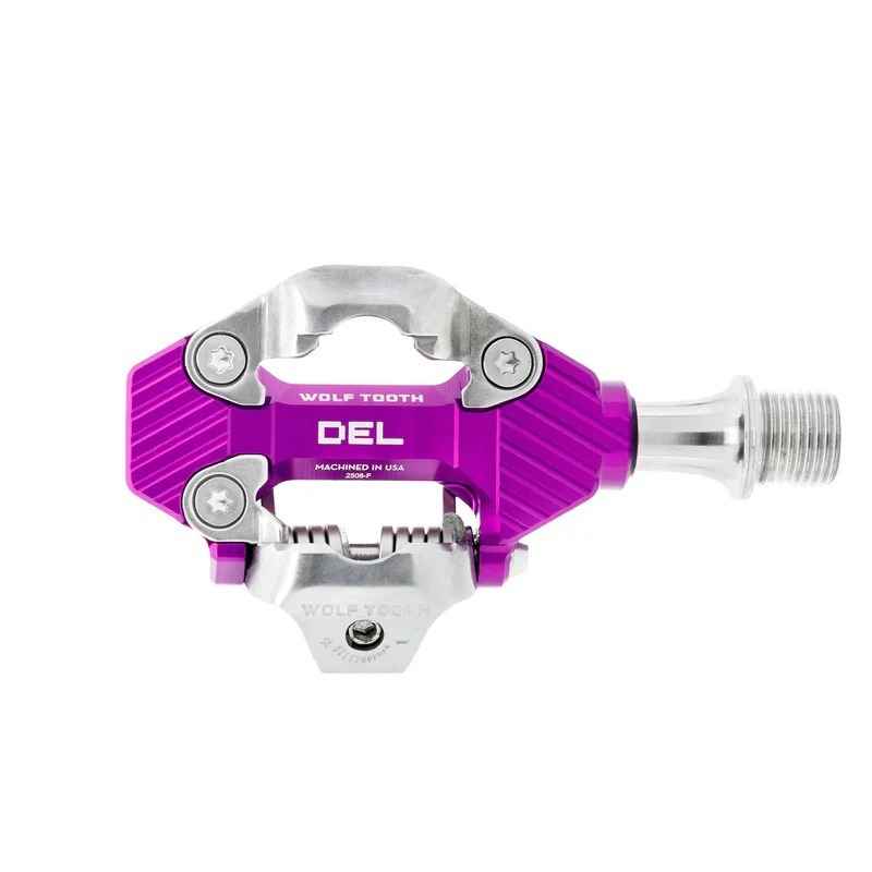 WOLF TOOTH COMPONENTS* del gravel clipless pedal (purple) - BLUE
