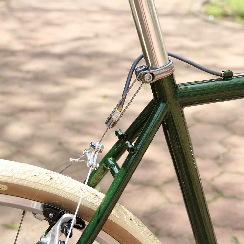 SURLY* stainless cable hanger (silver) - BLUE LUG ONLINE STORE SURLY* stainless cable hanger (silver) - BLUE LUG ONLINE STORE