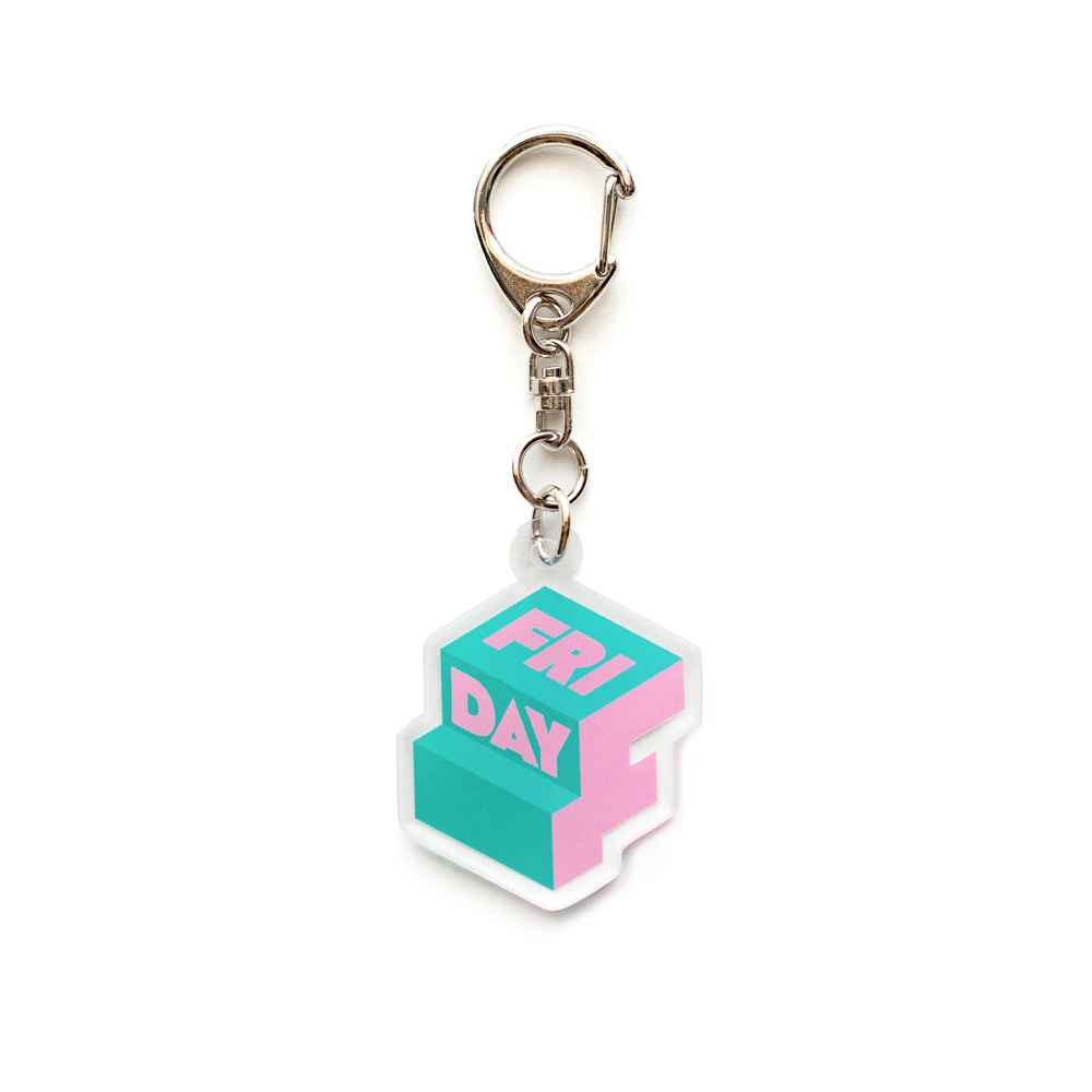FRIDAY* original keyholder (mint) - BLUE LUG ONLINE STORE