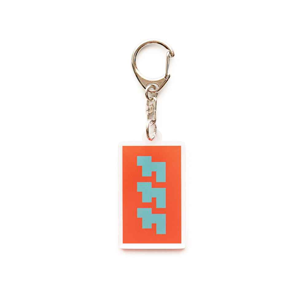 FRIDAY* original keyholder (orange) - BLUE LUG ONLINE STORE