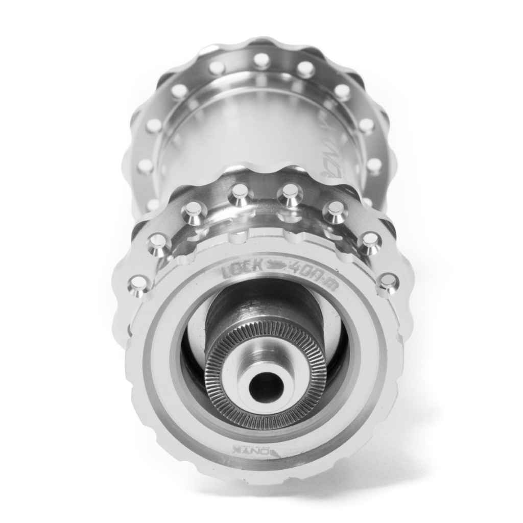 BDL リプレイスクラッチハブ 90y- BT ONYX* vesper disc QR hub front (silver) - BLUE LUG ONLINE STORE