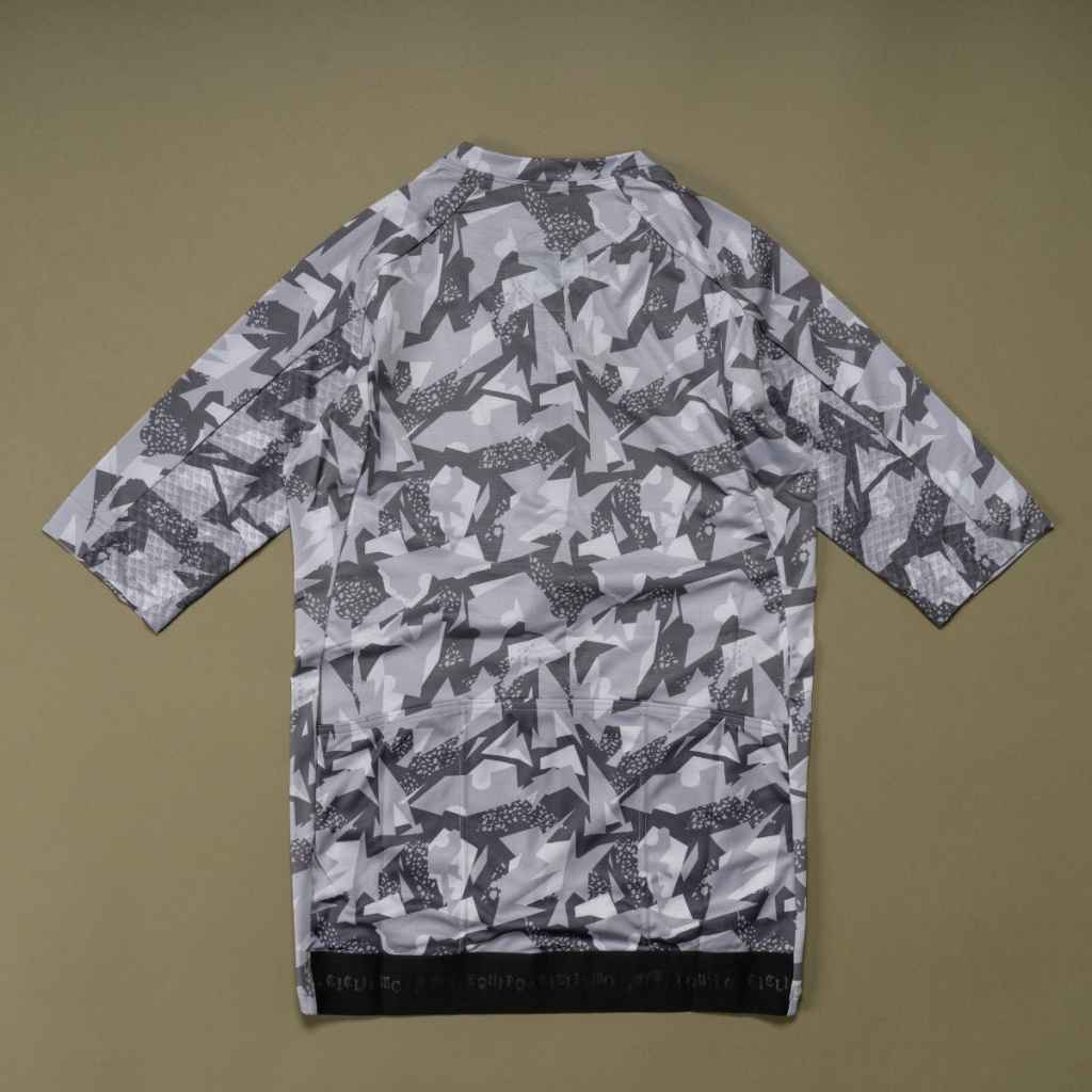 TEAM DREAM サイクルジャージ チームドリーム TEAM DREAM* big print eoe jersey (gray) - BLUE LUG ONLINE STORE