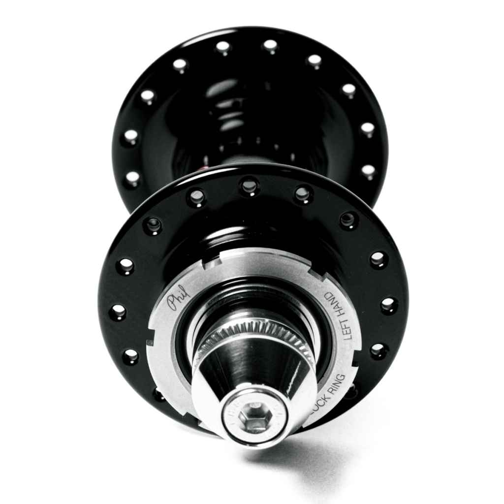 レア美品　philwood フィルウッドphil ハブ　kiss of hub PHIL WOOD* kiss-off hub rear (black/fixed&free) - BLUE LUG ONLINE