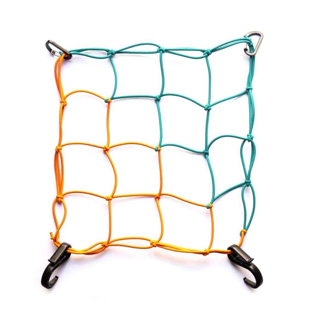 ブルーネット BLUE LUG* cargo net (teal/orange) - BLUE LUG ONLINE STORE