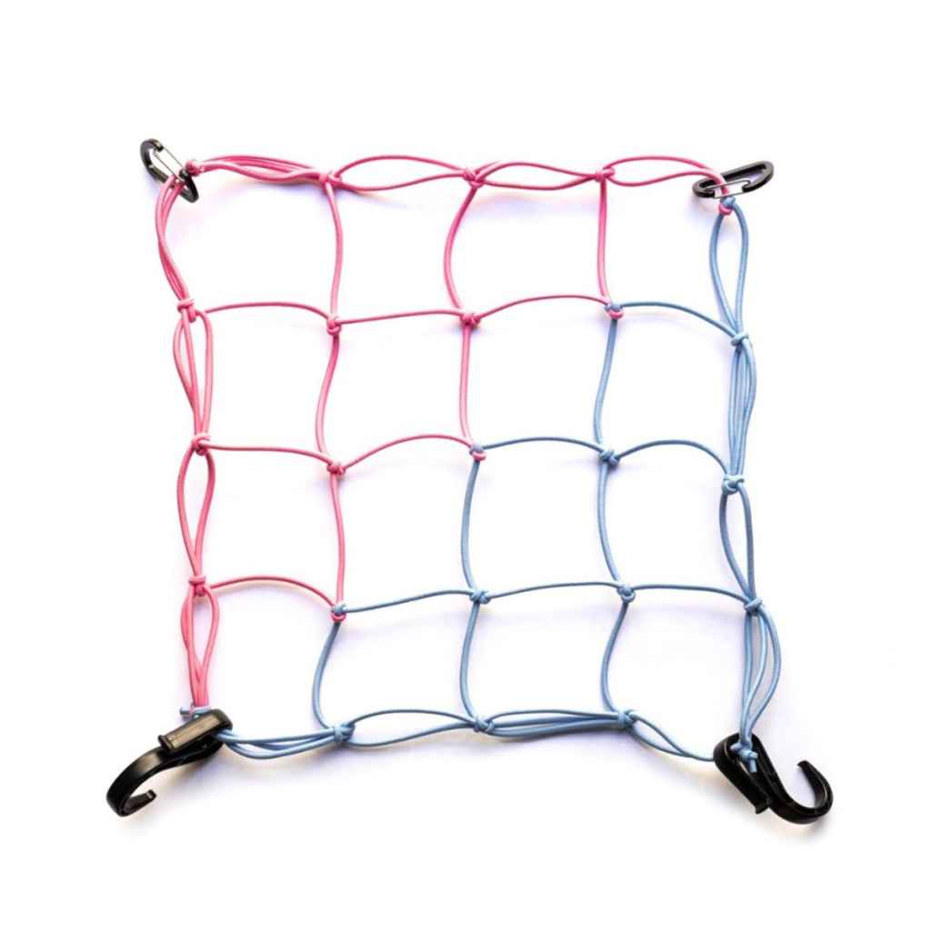 BLUE LUG* cargo net (pink/l blue) - BLUE LUG ONLINE STORE