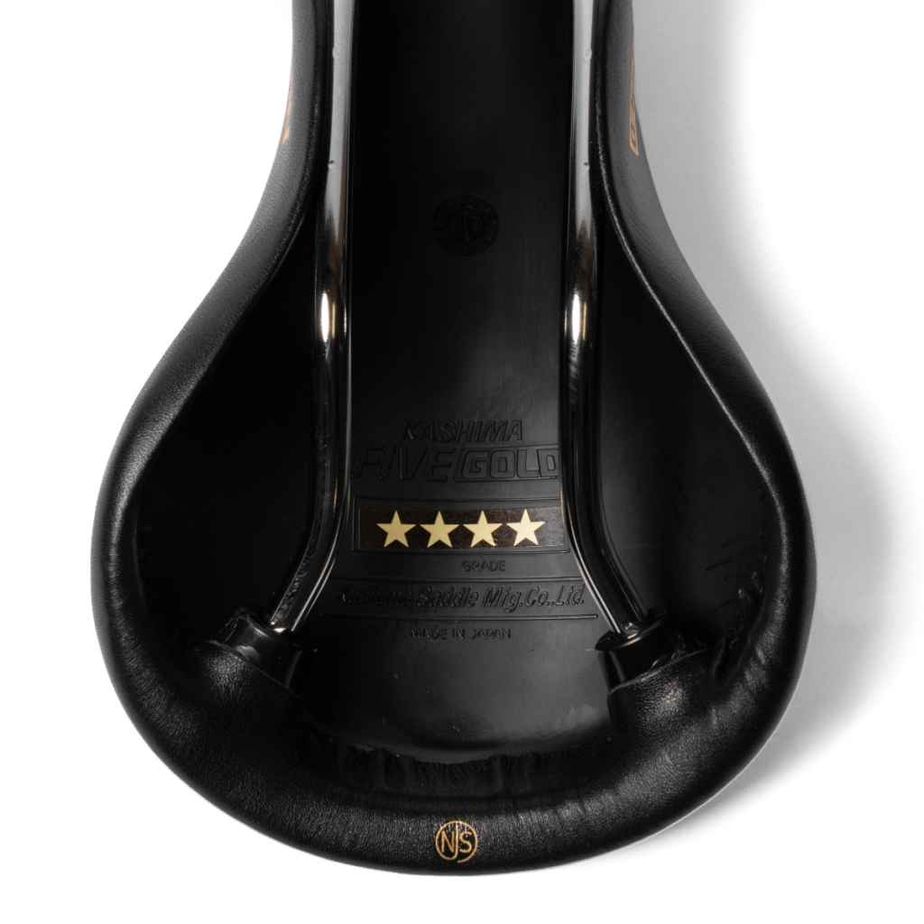 KASHIMAX* five gold saddle (black) - BLUE LUG ONLINE STORE