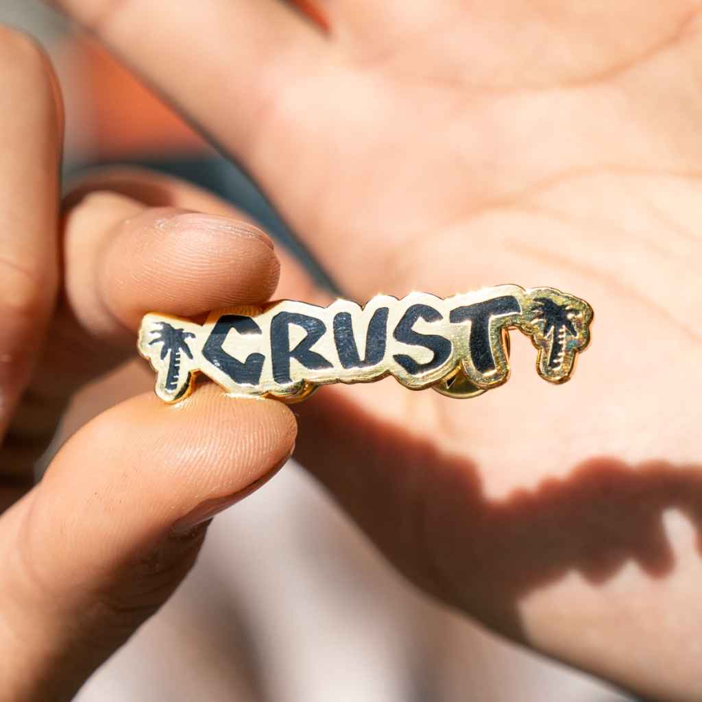 CRUST ボトル 2個 +ワッペン セット CRUST ボトル 2個 +ワッペン