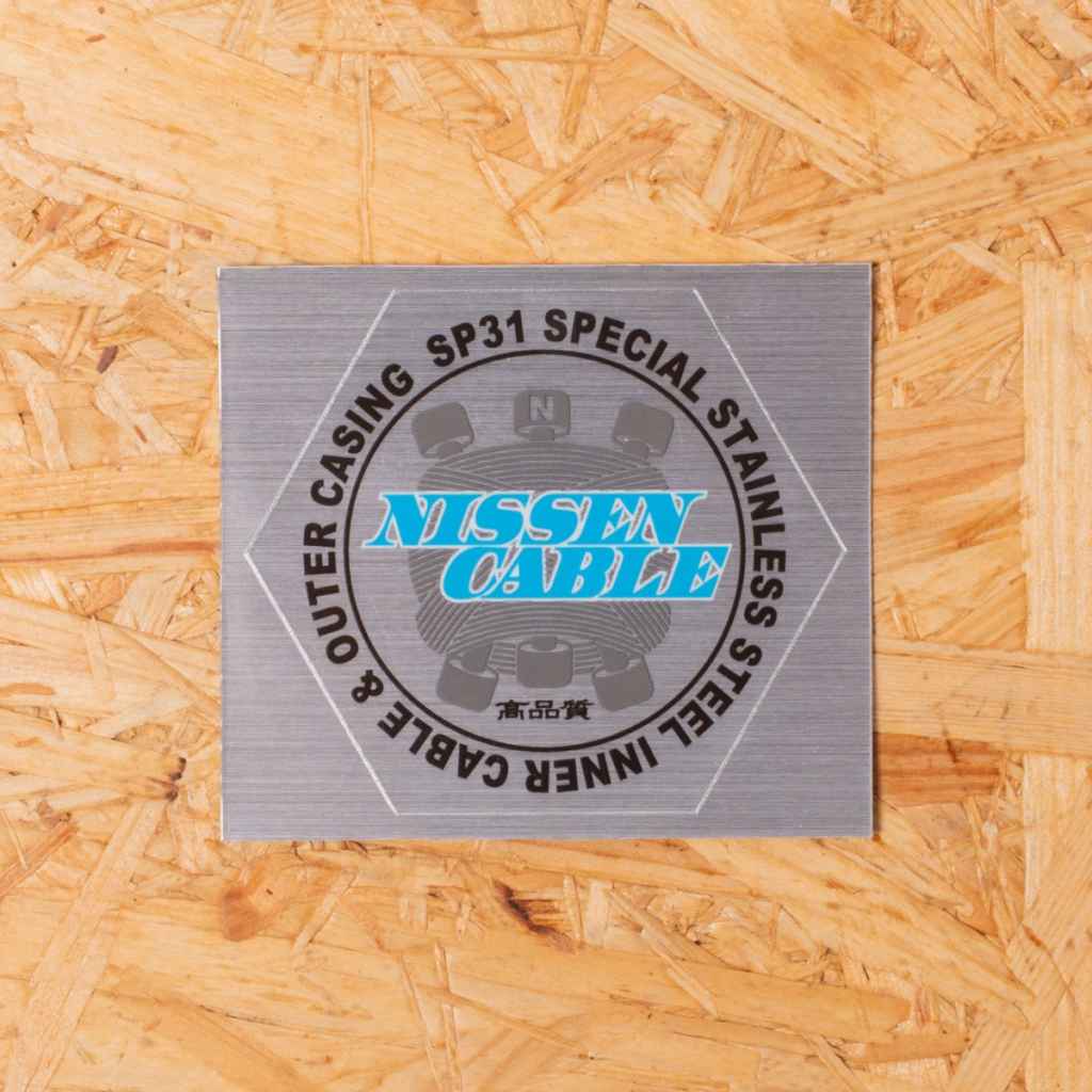 NISSEN* sticker (yarn spool) - BLUE LUG ONLINE STORE