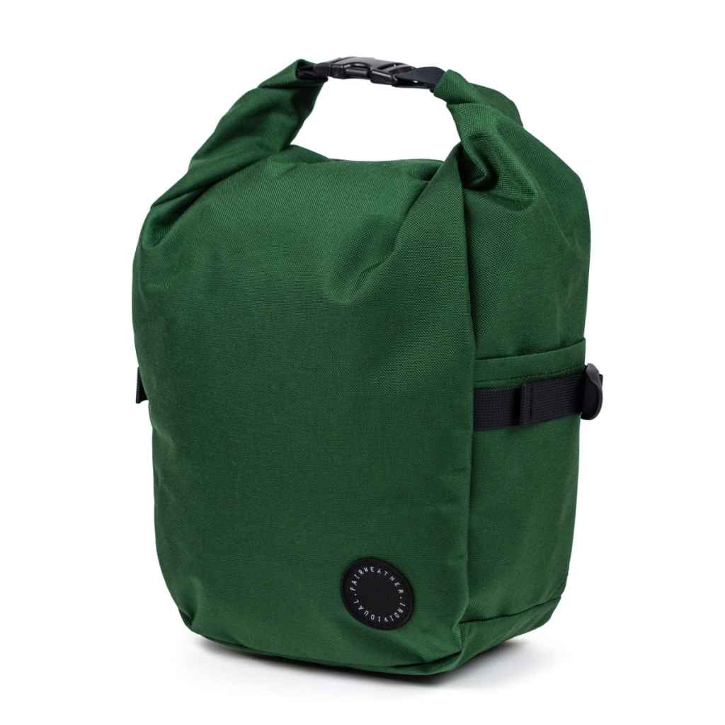 FAIRWEATHER* all terrain pannier (forest green) - BLUE LUG ONLINE