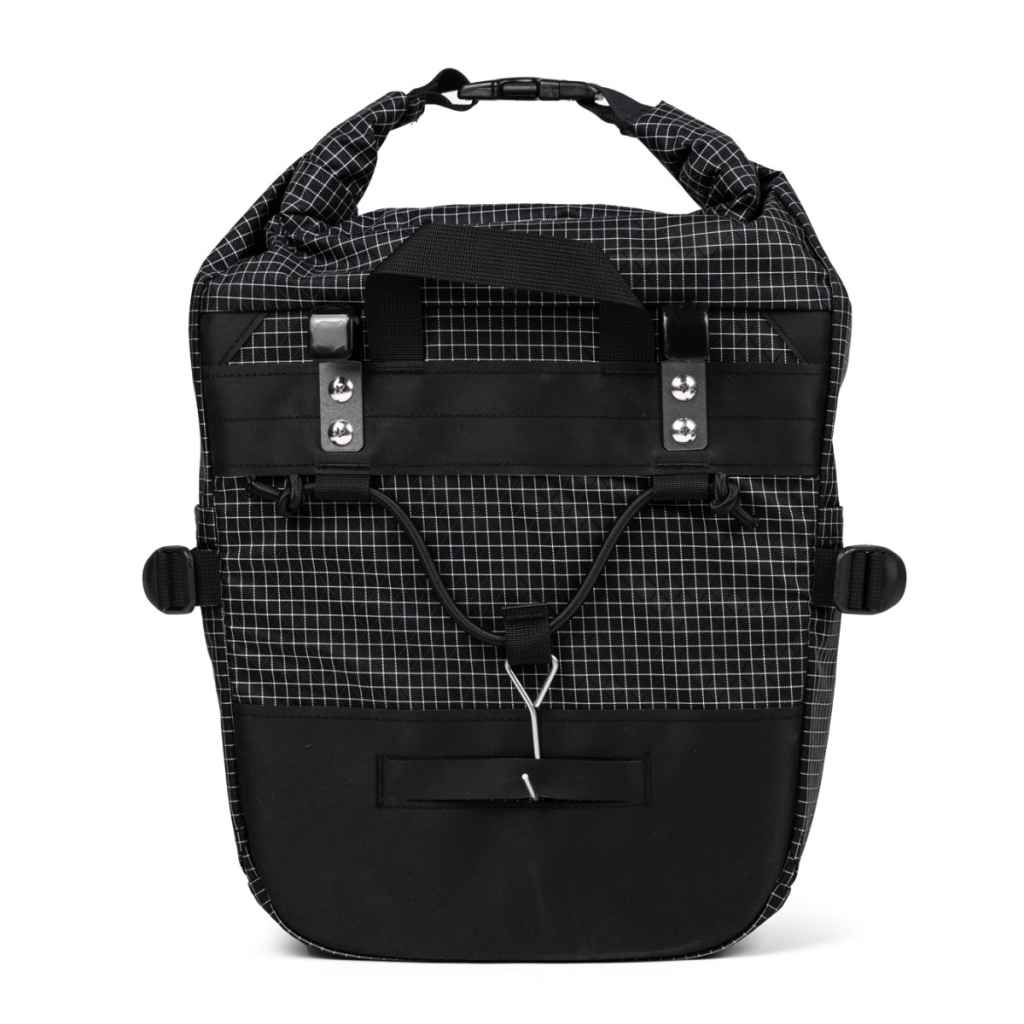 FAIRWEATHER* flaptop pannier (purple) - BLUE LUG ONLINE STORE