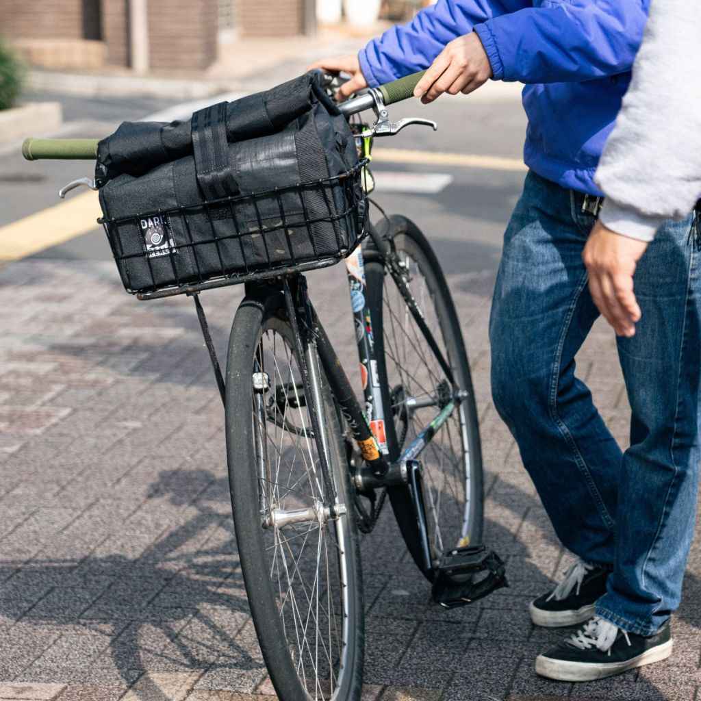 REALM* wald 137 basket bag (ice dyed) - BLUE LUG ONLINE STORE