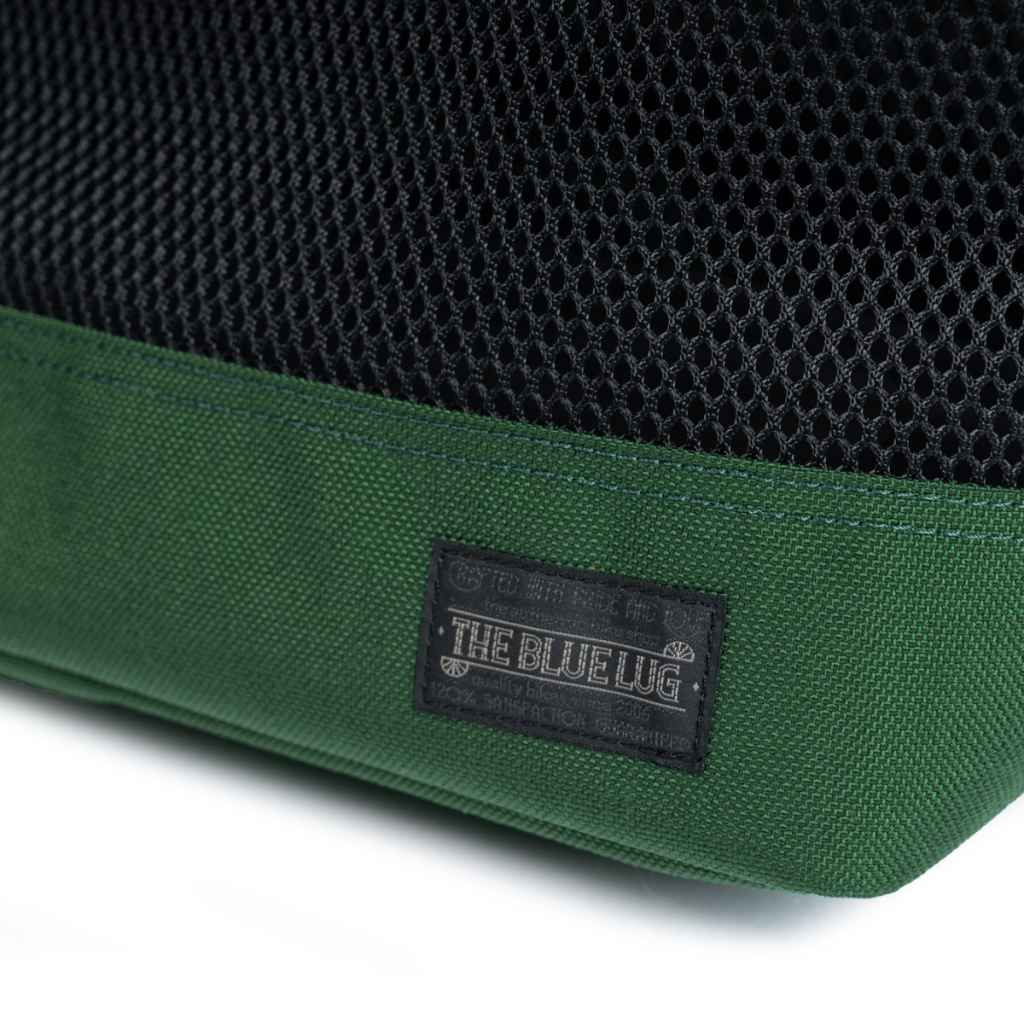 BLUE LUG* brompton basket bag (forest green) - BLUE LUG ONLINE STORE