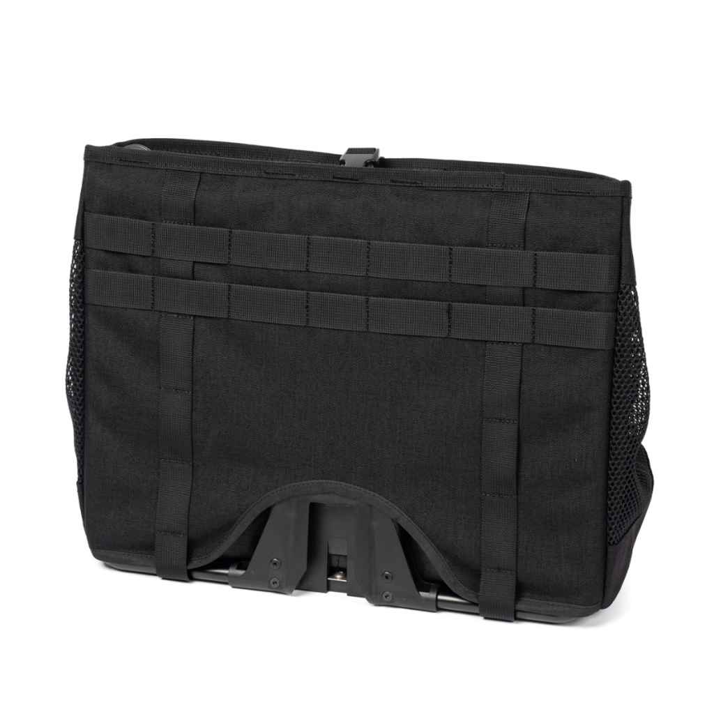 BLUE LUG* brompton basket bag (black) - BLUE LUG ONLINE STORE