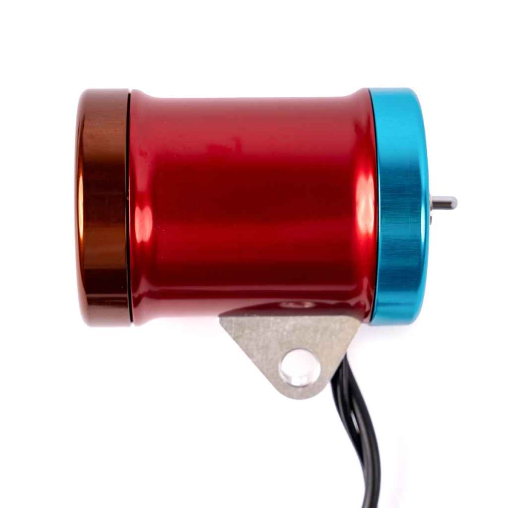 SINEWAVE* cycle beacon (brown/red/turquoise) - BLUE LUG