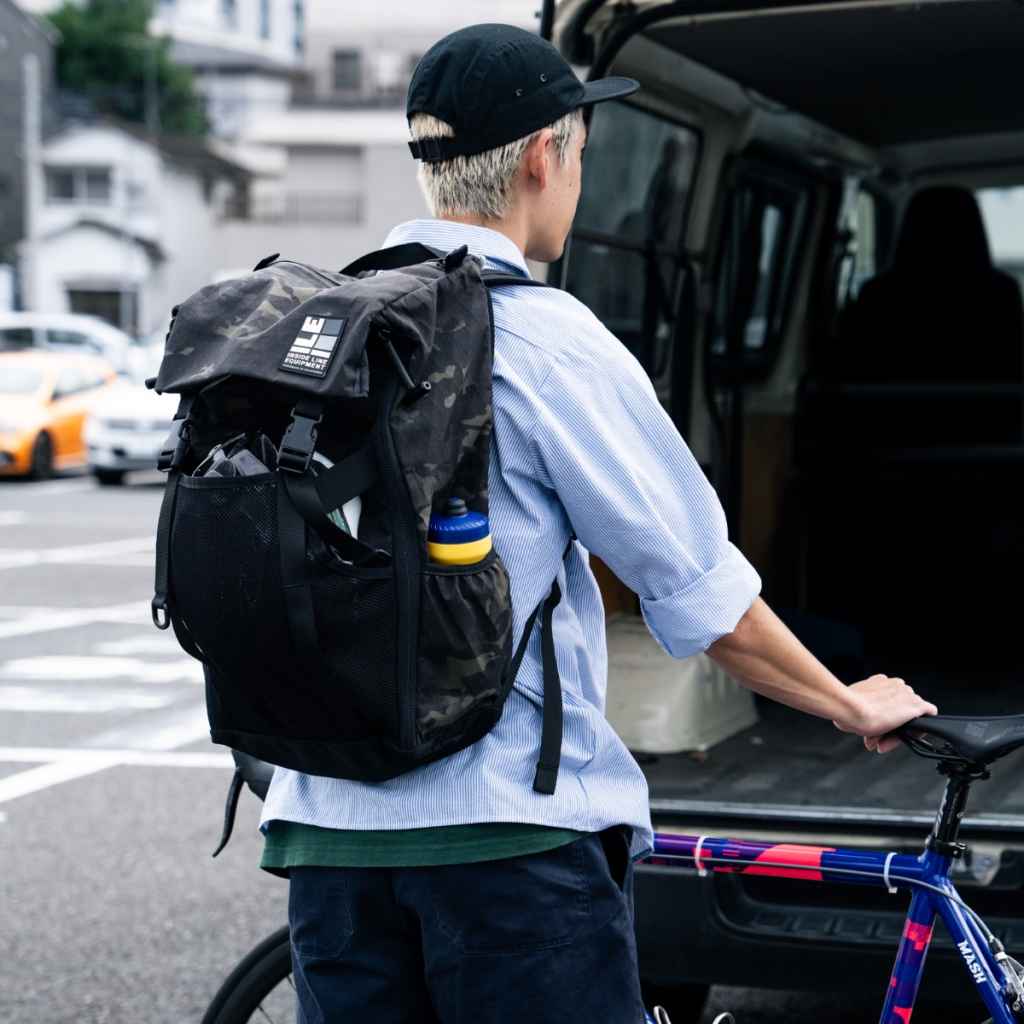 ILE* race day bag (navy) - BLUE LUG ONLINE STORE