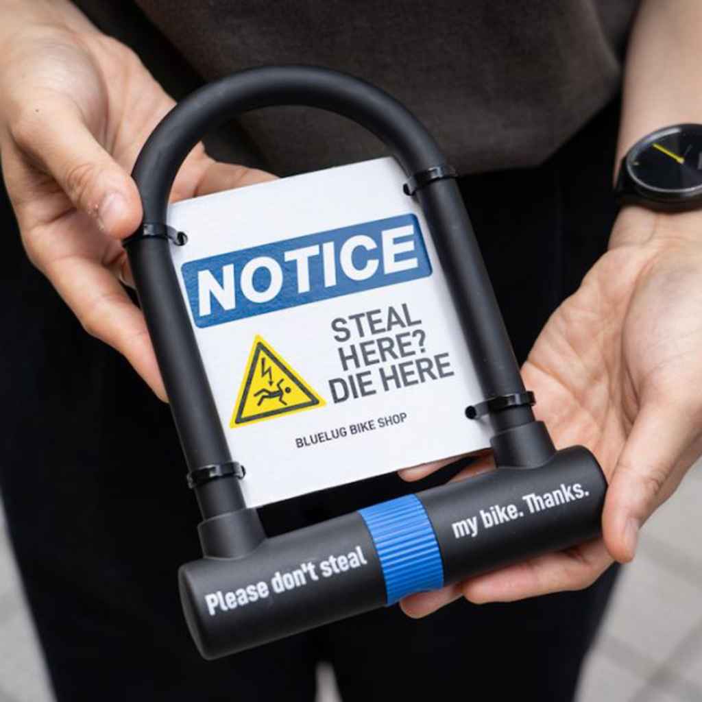 BLUE LUG* steel u-lock - BLUE LUG ONLINE STORE