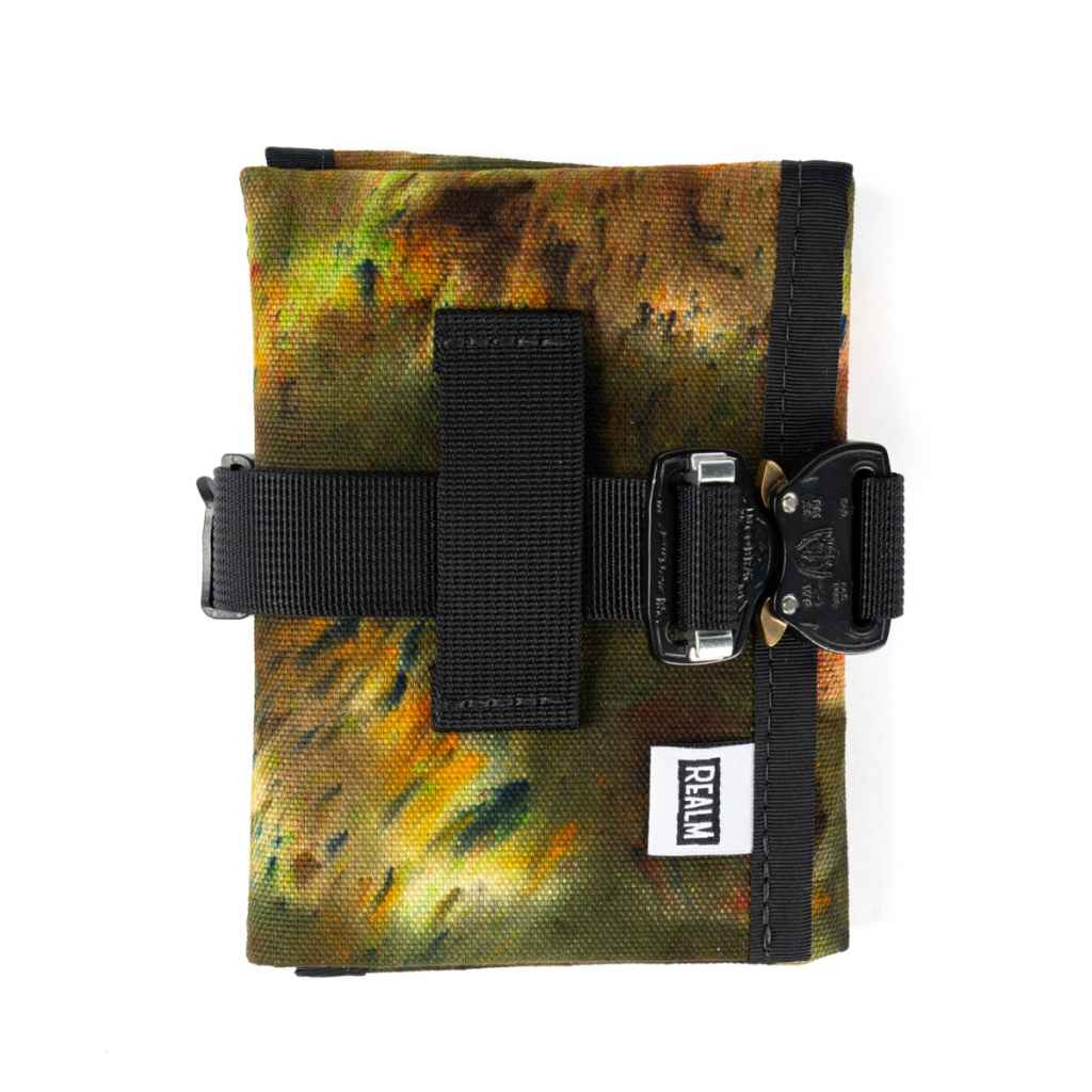 REALM* saddle tool roll cobra buckle (gator camo) - BLUE LUG