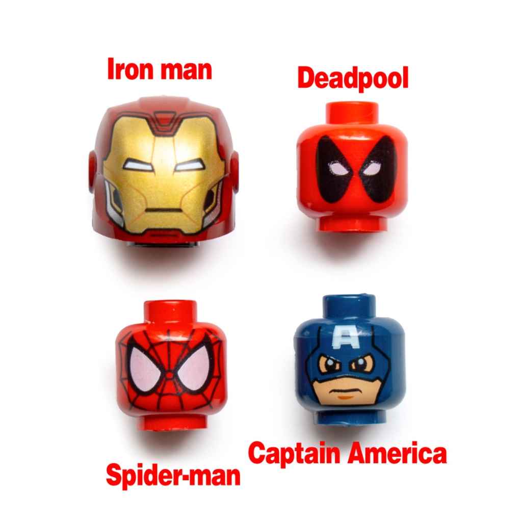 BRICK CAPS* MARVEL valve cap - BLUE LUG ONLINE STORE