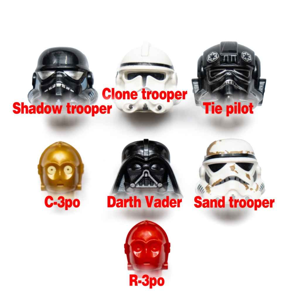 BRICK CAPS* STAR WARS (A) valve cap - BLUE LUG ONLINE STORE