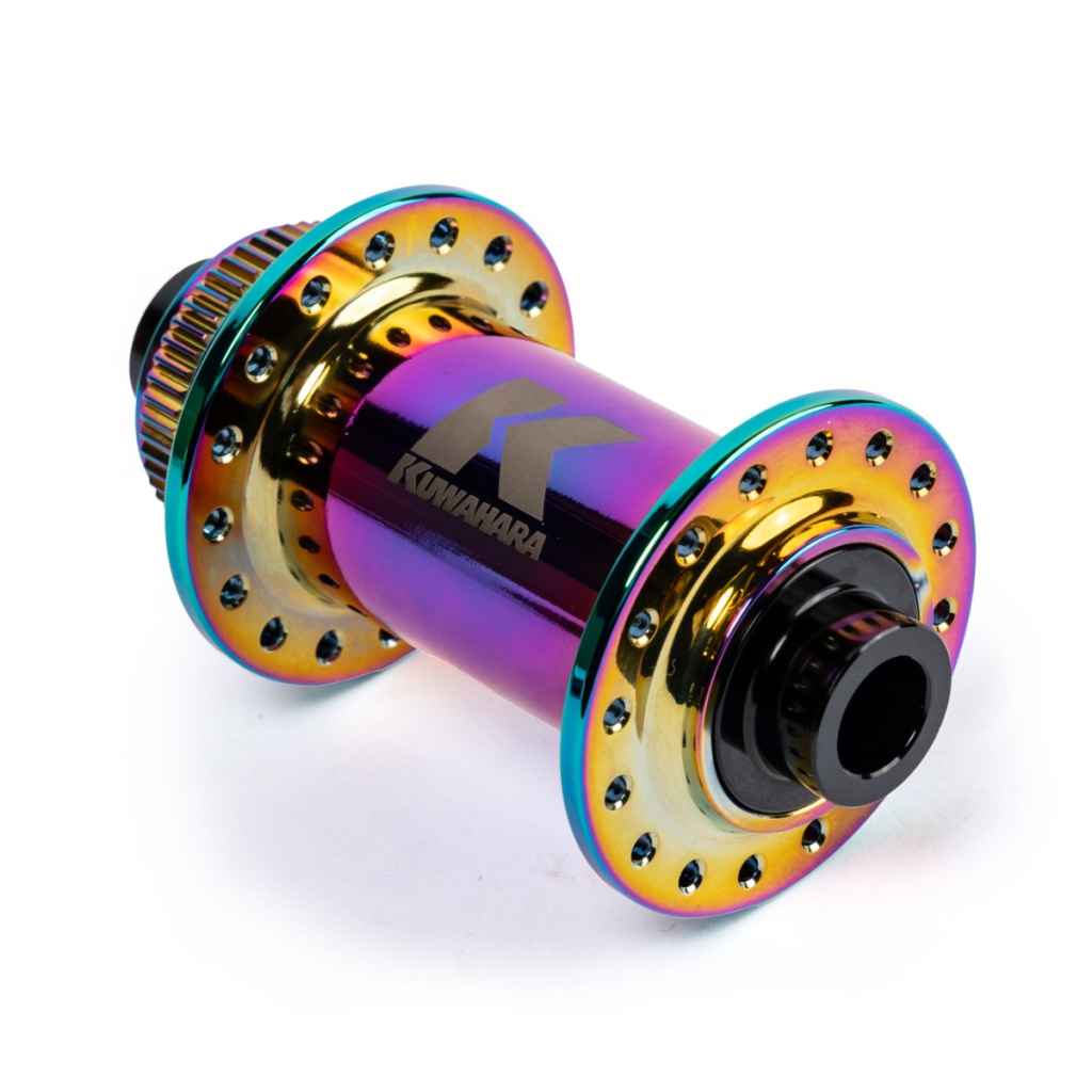 KUWAHARA* diavolo limited CL hub set (northern lights) - BLUE LUG