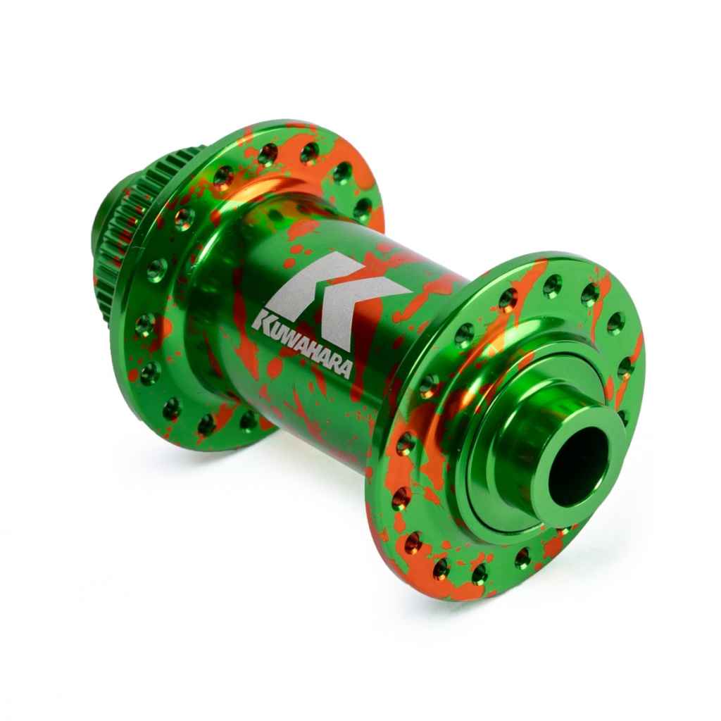 KUWAHARA* diavolo limited CL hub set (tropical frog) - BLUE