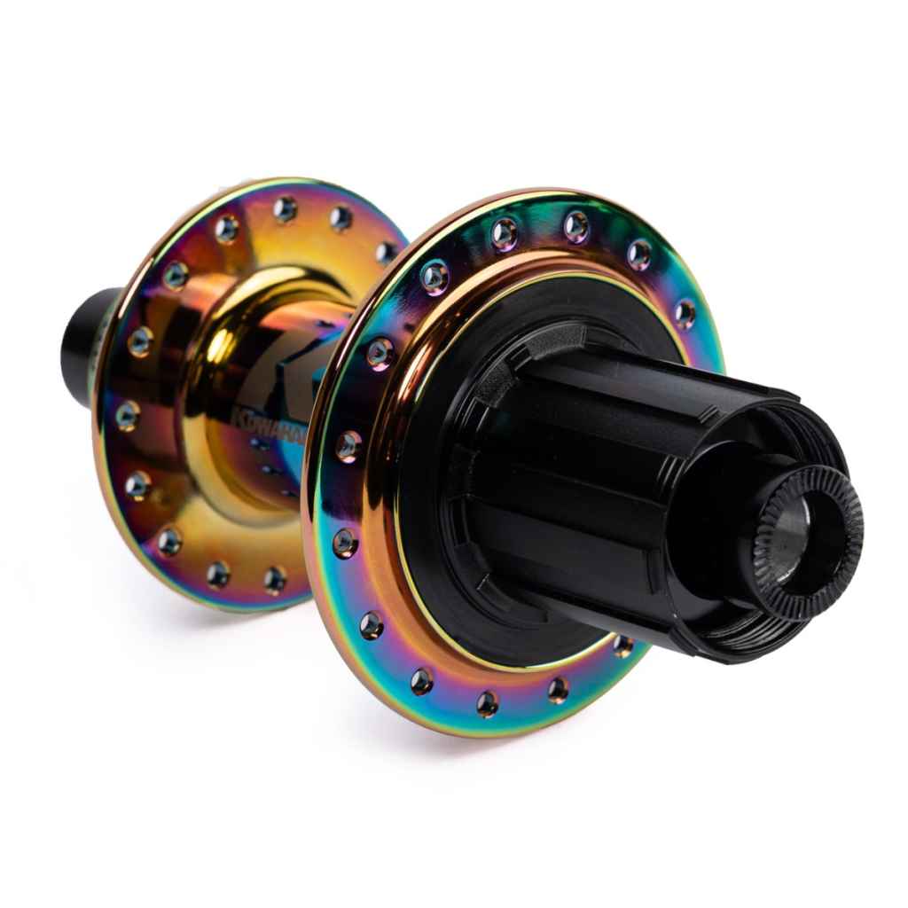 KUWAHARA* diavolo limited CL hub set (northern lights) - BLUE LUG