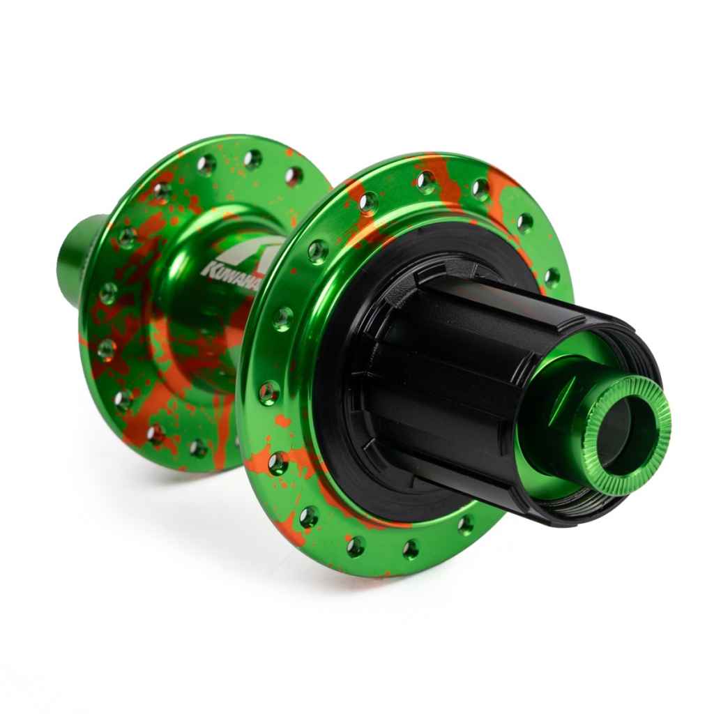 はる　宿儺LOW KUWAHARA* diavolo limited CL hub set (tropical frog) - BLUE