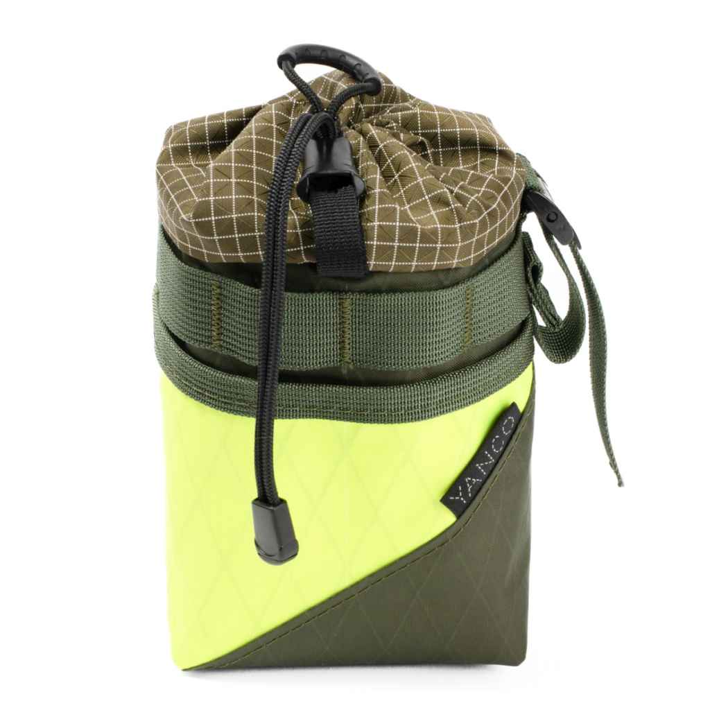 自転車ポーチ　YANCO blue lug YANCO* stem bag (flash yellow/olive) - BLUE LUG ONLINE STORE