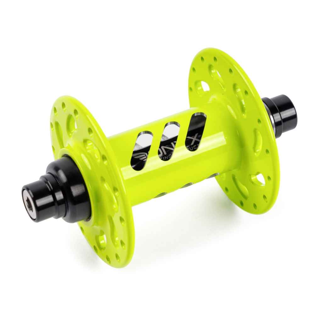 ONYX* Helix track hub front (hi-vis yellow) - BLUE LUG ONLINE STORE