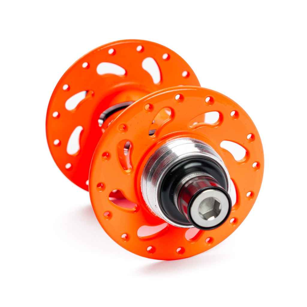 ONYX RACING PRODUCTS* Helix track hub rear (hi-vis orange